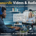 Je transcris des enregistrements audio et vidéo en texte numérique - À distance