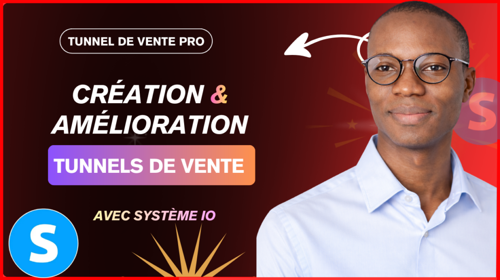 Je vais créer votre tunnel de vente avec Systeme io - portfolio - 0