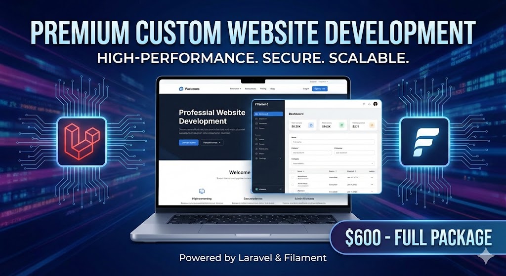 High-Performance Corporate Website with Custom Admin Panel (Laravel) - portfolio - 0