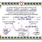 الحزام الأزرق في التايكوندو