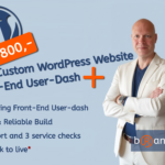 I will build your website (with front-end userdash) in 1 week - Remote