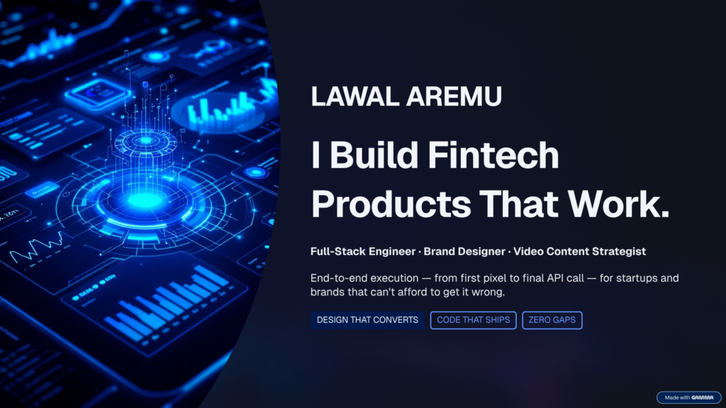 Aremu Lawal - portfolio - 1