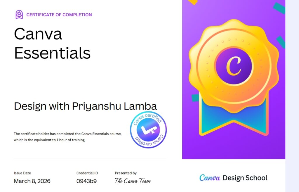 Priyanshu Lamba - portfolio - 1