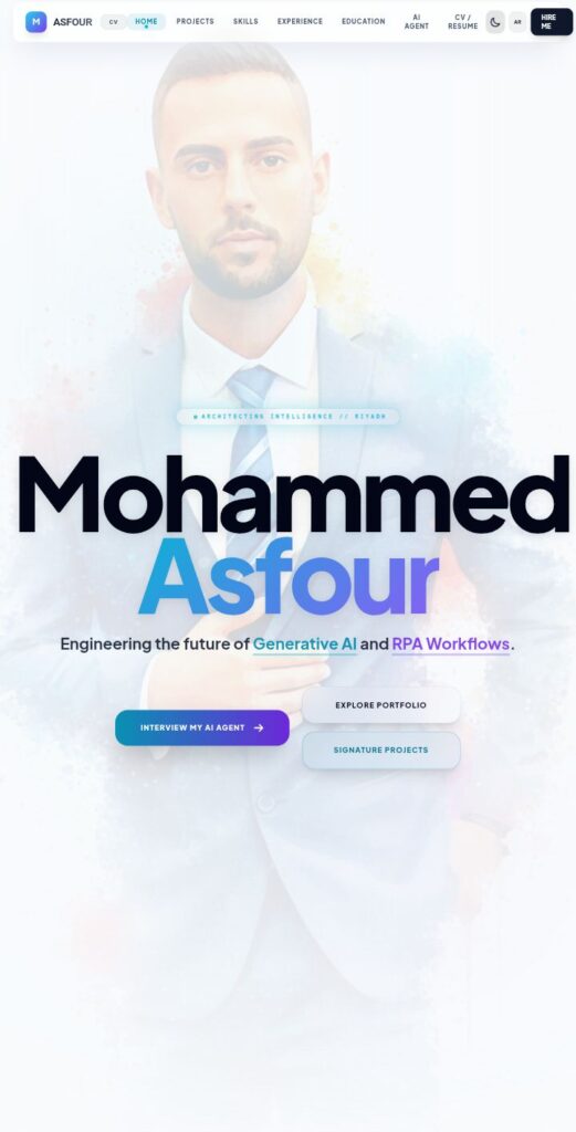 Mohammed Asfour - portfolio - 0