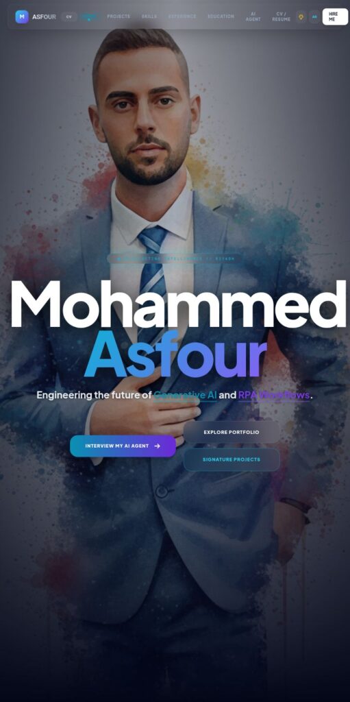 Mohammed Asfour - portfolio - 1
