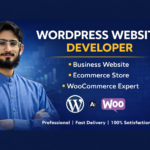 I will create a professional WordPress or WooCommerce ecommerce website