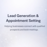 B2B Lead Generation & Appointment Setting for Businesses