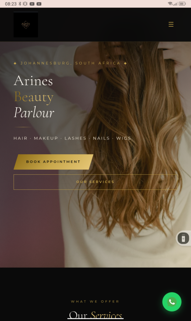 Je vais vous créer un site web professionnel personnalisé - portfolio - 0