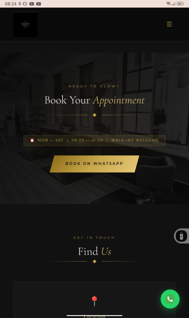 Je vais vous créer un site web professionnel personnalisé - portfolio - 1