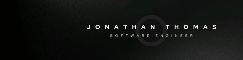 Jonathan Thomas - الغلاف