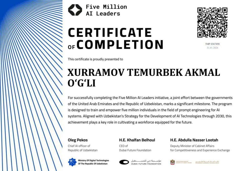 Temurbek Xurramov - portfolio - 0