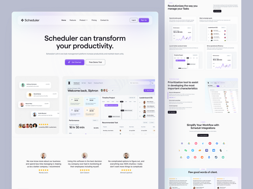 Je développerai une application web personnalisée avec un tableau de bord d’administration pour tout type d’entreprise - portfolio - 0