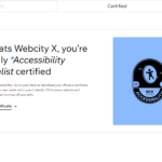 Accessibility Certificate