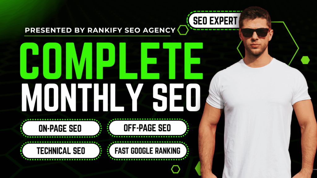 COMPLETE MONTHLY SEO SERVICE FOR YOUR WEBSITE RANKING ON GOOGLE - portfolio - 0