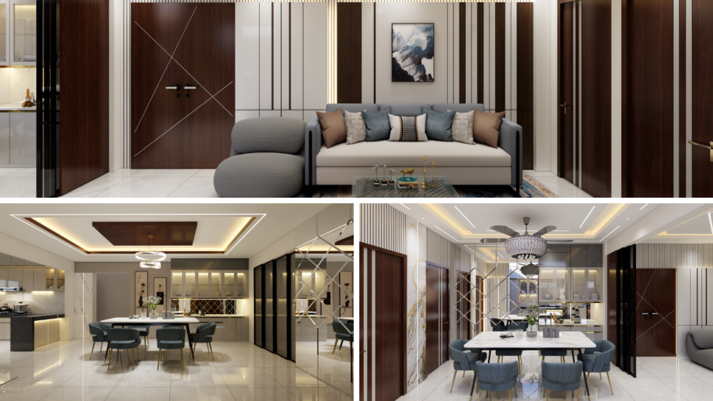 I will create realistic 3D interior design and high-quality architectural rendering. - portfolio - 1