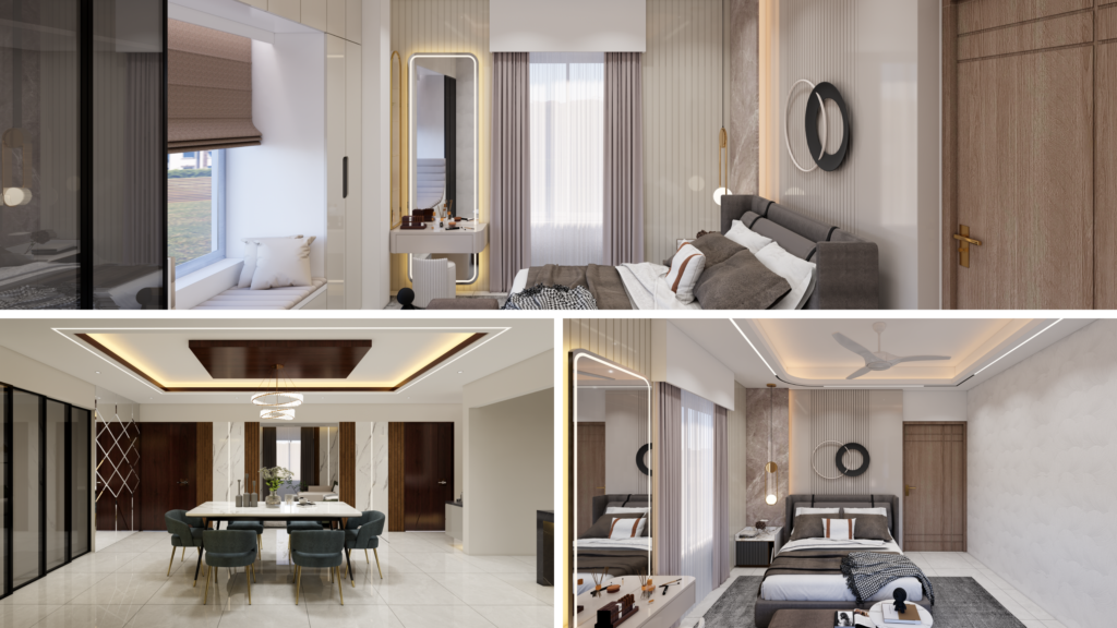 I will create realistic 3D interior design and high-quality architectural rendering. - portfolio - 2