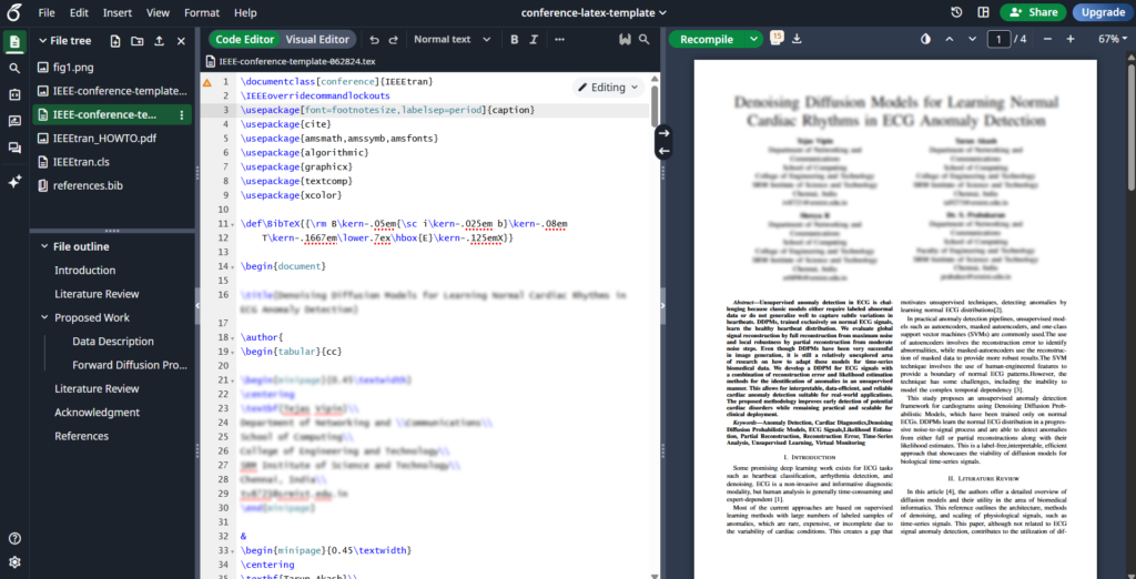I will format your research paper to IEEE standards and fix PDF eXpress errors - portfolio - 1