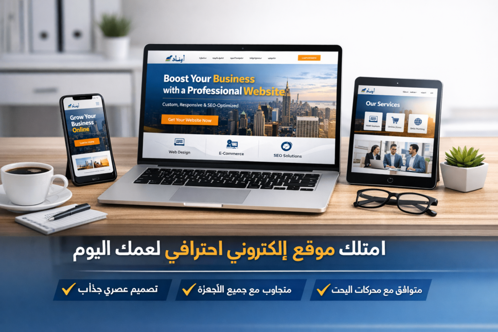 تصميم موقع إلكتروني احترافي لشركتك – زيادة عملائك سريعًا! - portfolio - 0