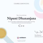 Programming in C++