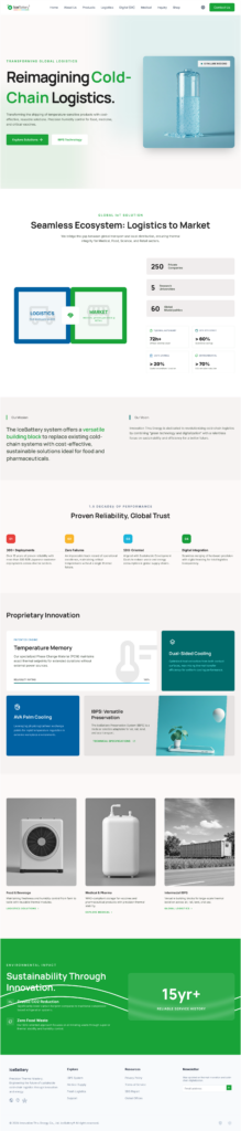 سأصمم وأطور صفحة هبوط Next.js عالية التحويل - portfolio - 1