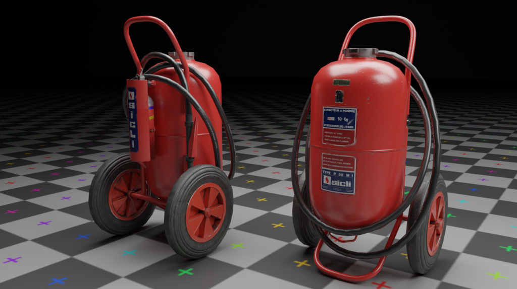 Texturing & Materials Réalisation d'UV map, de textures réalistes et stylisées avec Substance Painter. Optimisation pour  multi‑plateformes - portfolio - 0