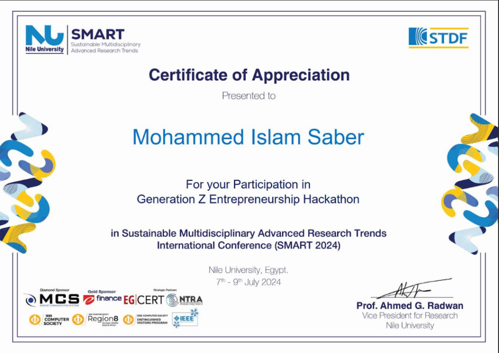 Mohammed Islam - portfolio - 1