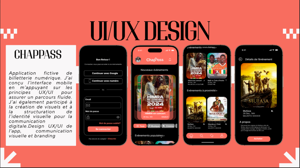 Conception UI/UX - portfolio - 1