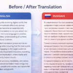 I will translate text from Russian to English and vice versa