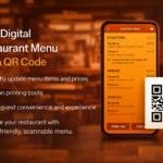قائمة QR الرقمية للمطاعم (صديقة للهواتف المحمولة) - عن بُعد