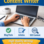 I Will Write Engaging Content for Blogs, Websites, and Articles