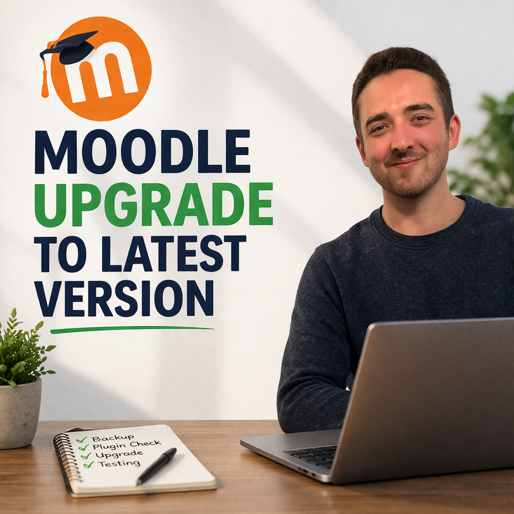 I will upgrade your Moodle site to the latest version - portfolio - 0