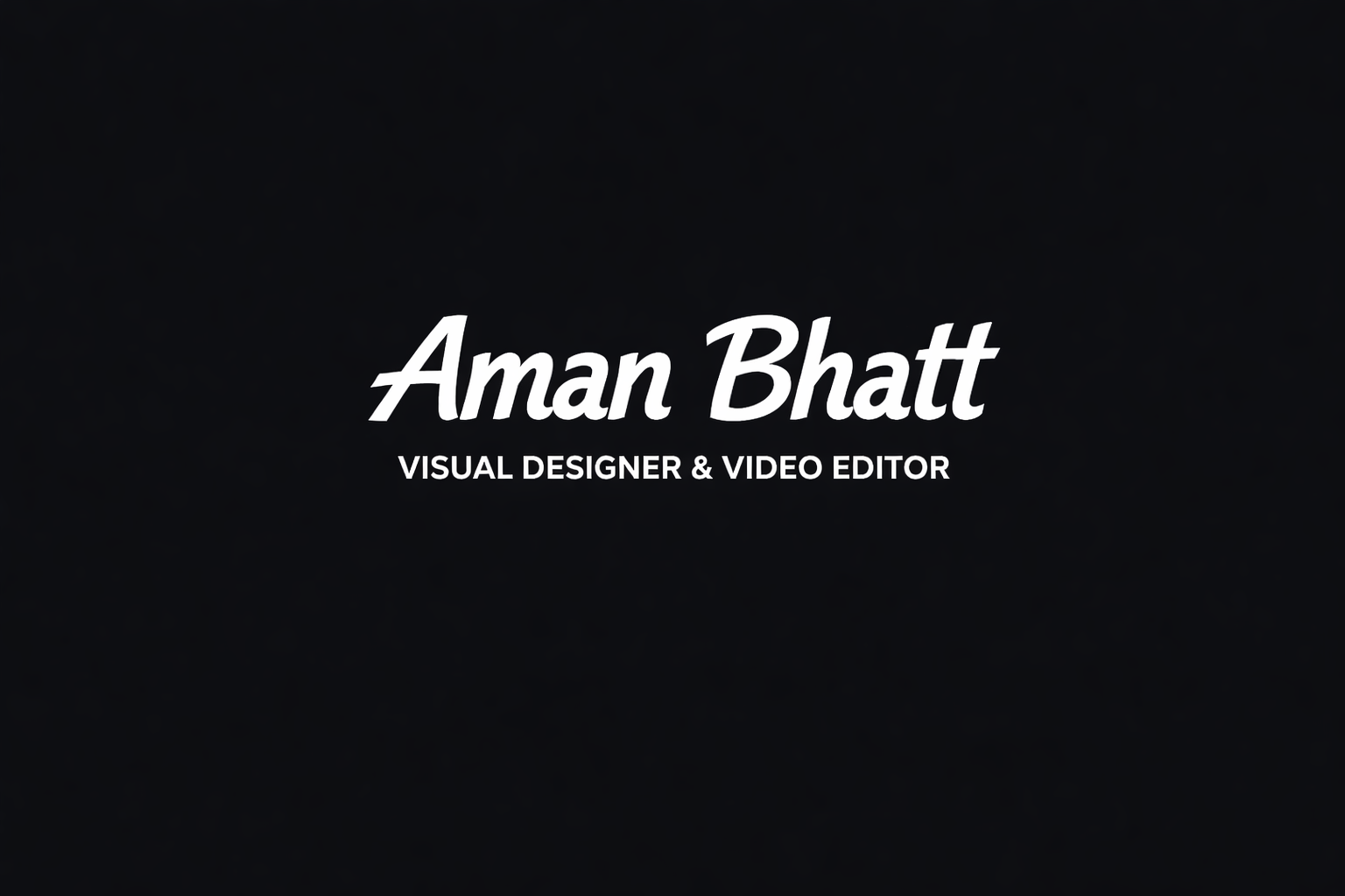 Aman  Bhatt - cover