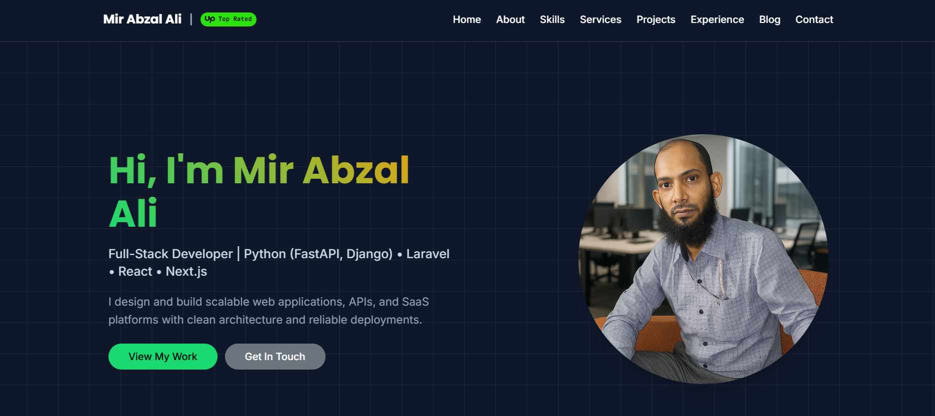 Mir Abzal Ali - cover