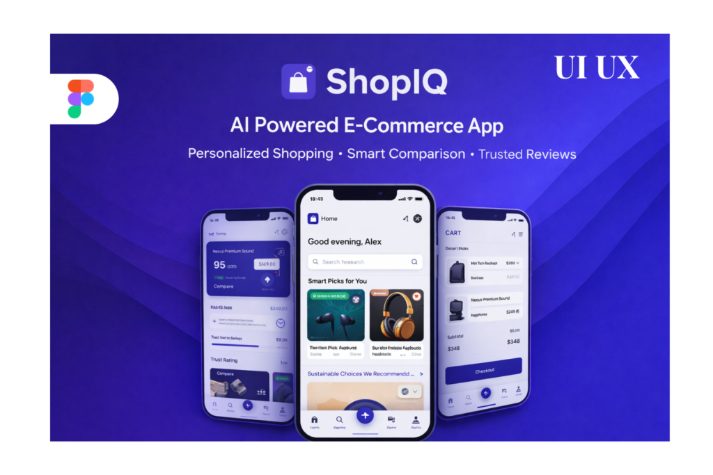 Designing professional UI/UX interfaces for websites and mobile apps - portfolio - 1