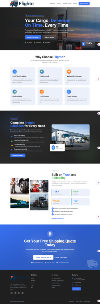 Complete Business Website Design Up to 6 Pages - portfolio - 1