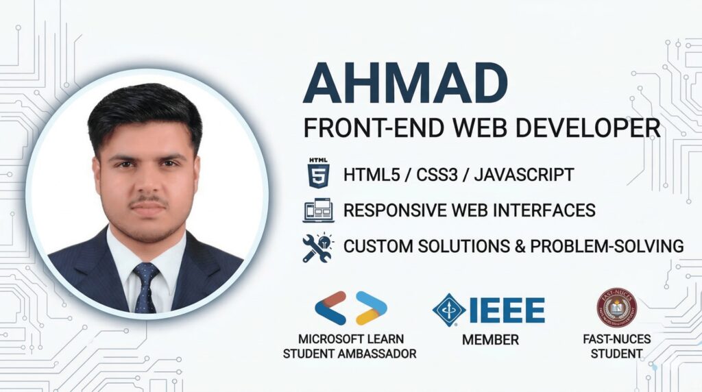 Front-End Web Development Focus - portfolio - 0