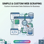 Je construirai un pipeline de web scraping automatisé personnalisé pour n’importe quel site web