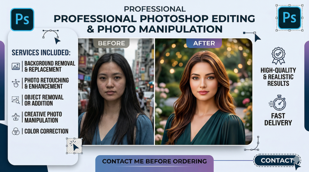 I will edit your photos professionally in photoshop - portfolio - 0