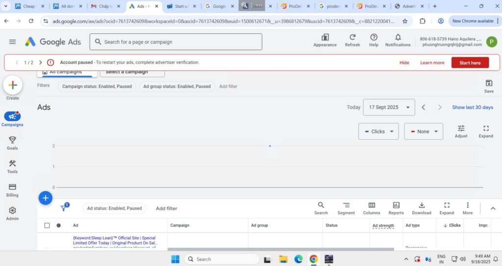 I will do google ads management - portfolio - 0