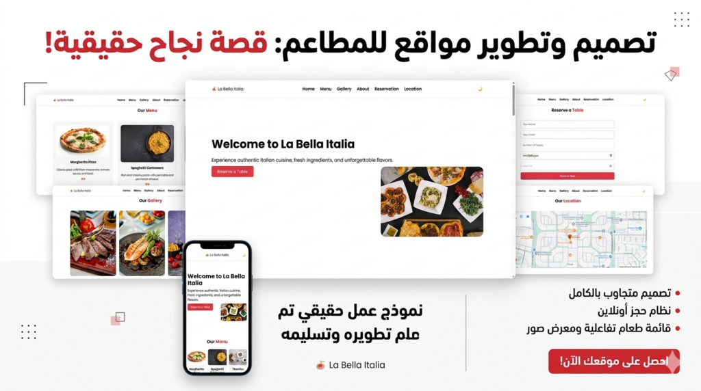 تصميم موقع إلكتروني احترافي لشركتك – زيادة عملائك سريعًا! - portfolio - 1
