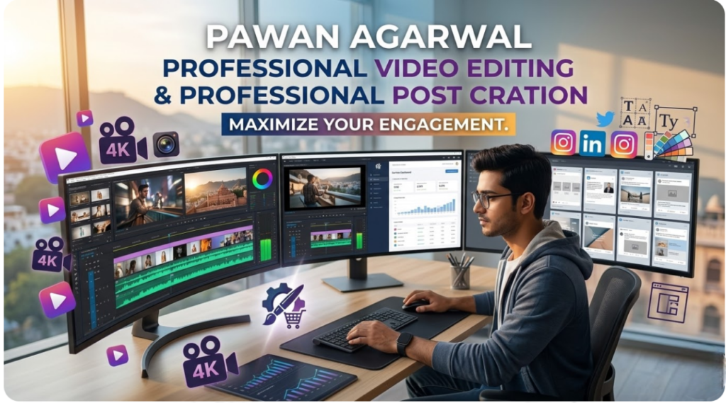 I will professionally edit your post or videos for maximum engagement - portfolio - 0