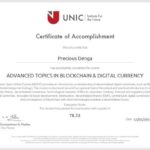 Advanced certificate in Blockchain and digital money