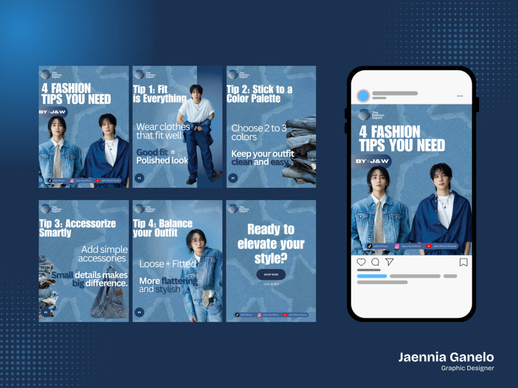I will design modern canva social media posts for your brand - portfolio - 2