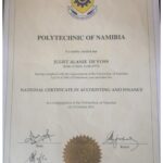 National Certificate Accounting and Finance