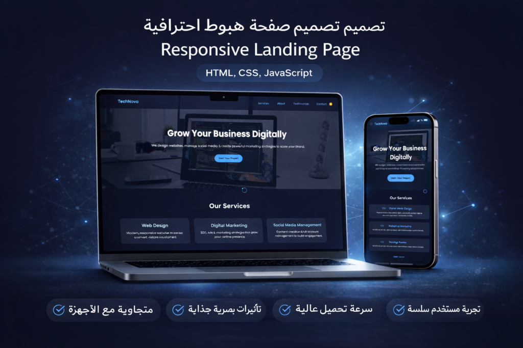 تصميم موقع إلكتروني احترافي لشركتك – زيادة عملائك سريعًا! - portfolio - 2
