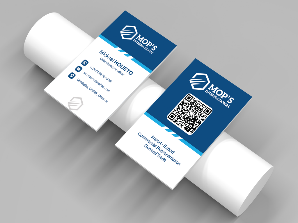 Je vais concevoir une carte de visite pour vous - portfolio - 1