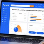 Je vais créer un logiciel portable Windows EXE avec base de données et recherche de données intégrées - À distance