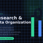 I will research and organize data into clear reports 