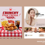 I will design modern canva social media posts for your brand