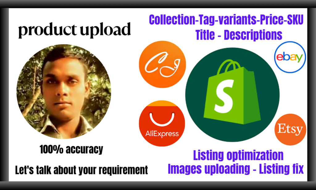 I will do product listing from supplier website to your online store - portfolio - 0